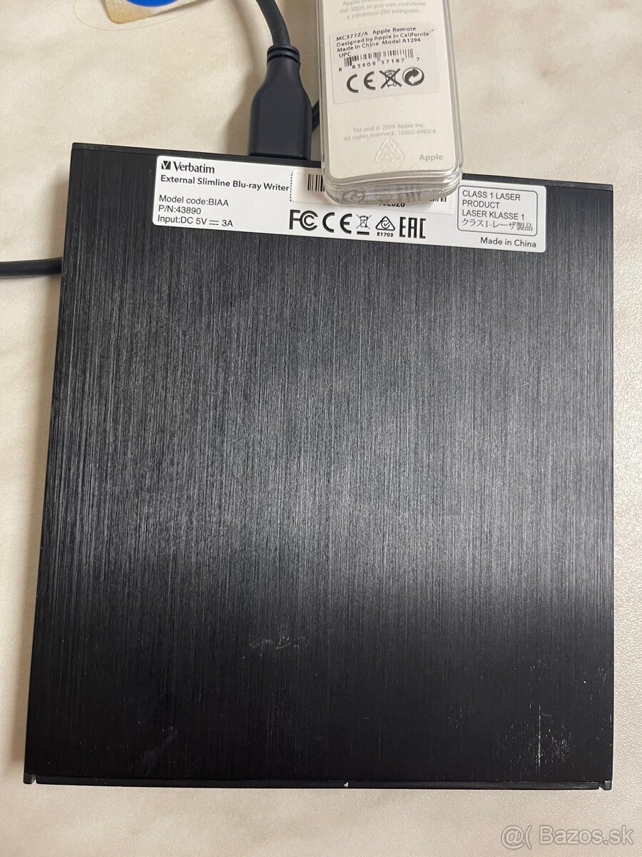 Externá slimline CD/DVD napaľovačka Verbatim - 3