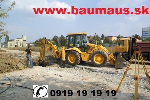 Vykopove prace zemne práce demolacne zimna údržba - 3