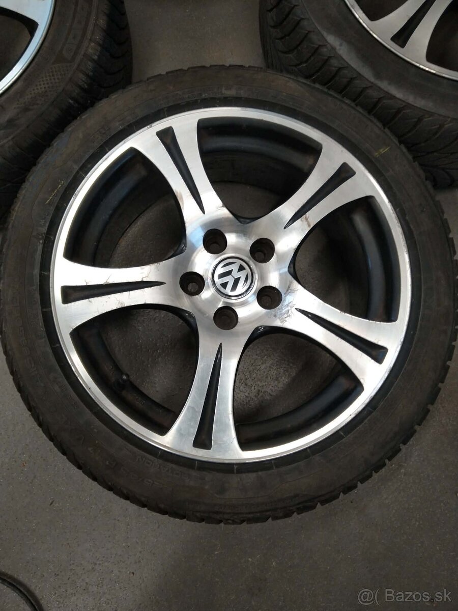 Alu 5 x 112 R 17 + celoročné pneumatiky. - 3