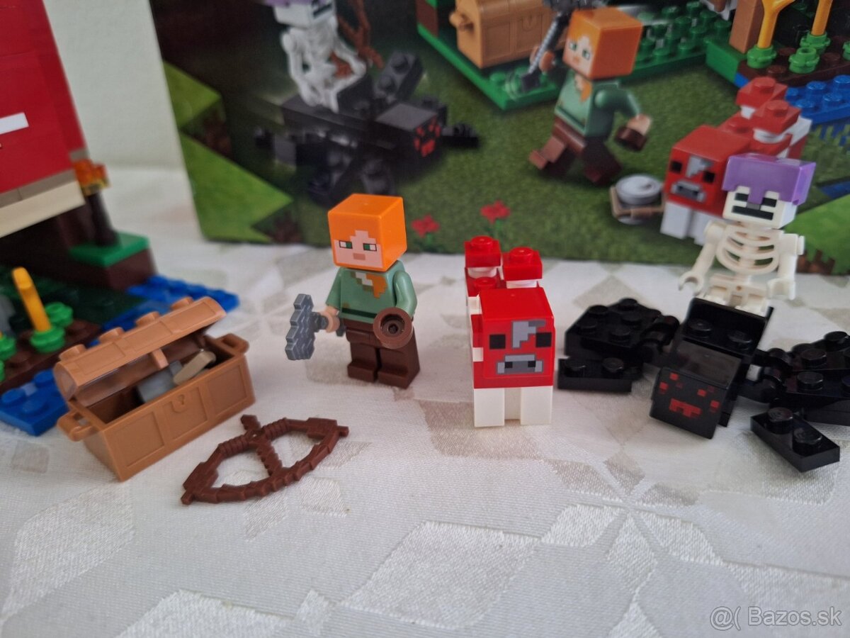 Lego 21179 Minecraft Hubový domček - 3
