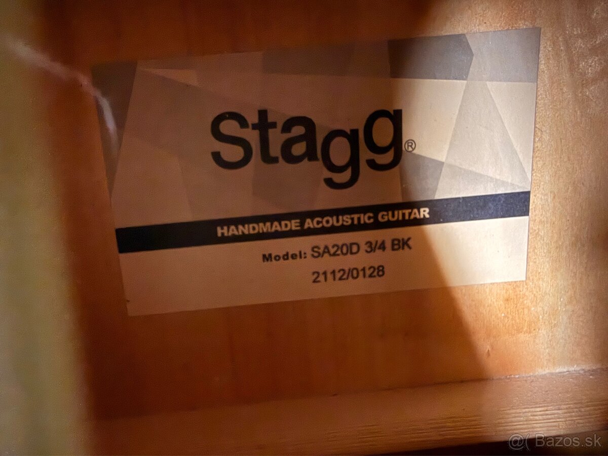 Akustická gitara + obal ROCKBAG- málo pužívaná - 3