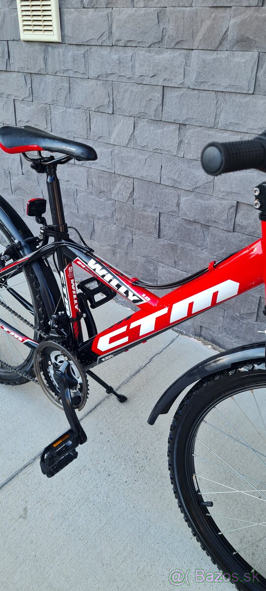 Bicykel Ctm 24" red - 3