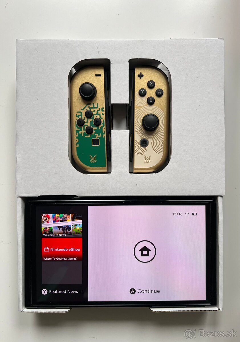 Nové nintendo switch oled zelda - 3