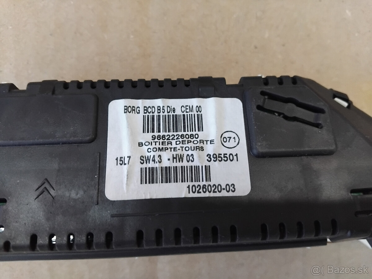 displej Citroen C4 - 3