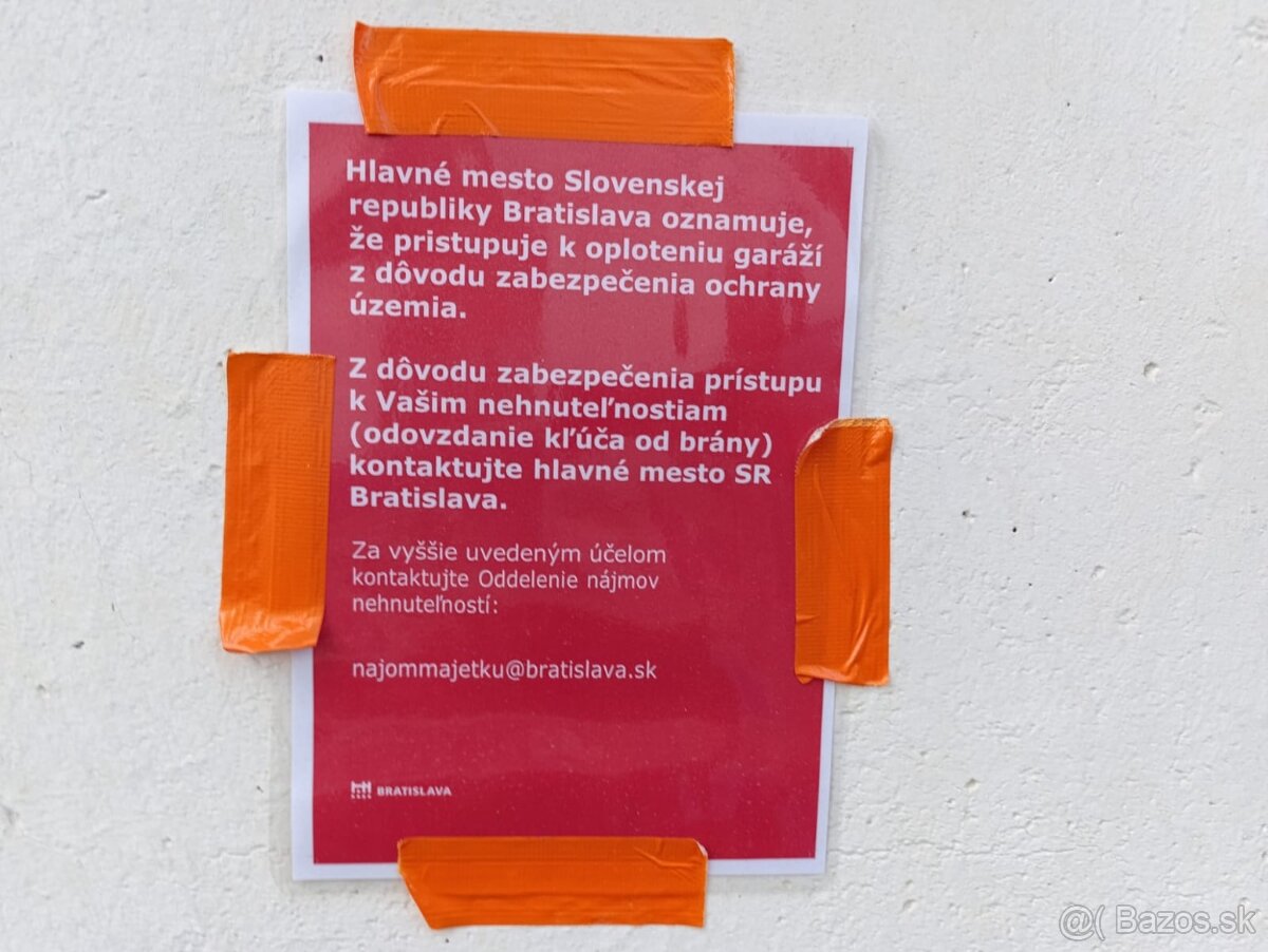 Predam garaz na Kocelovej ulici, - 3