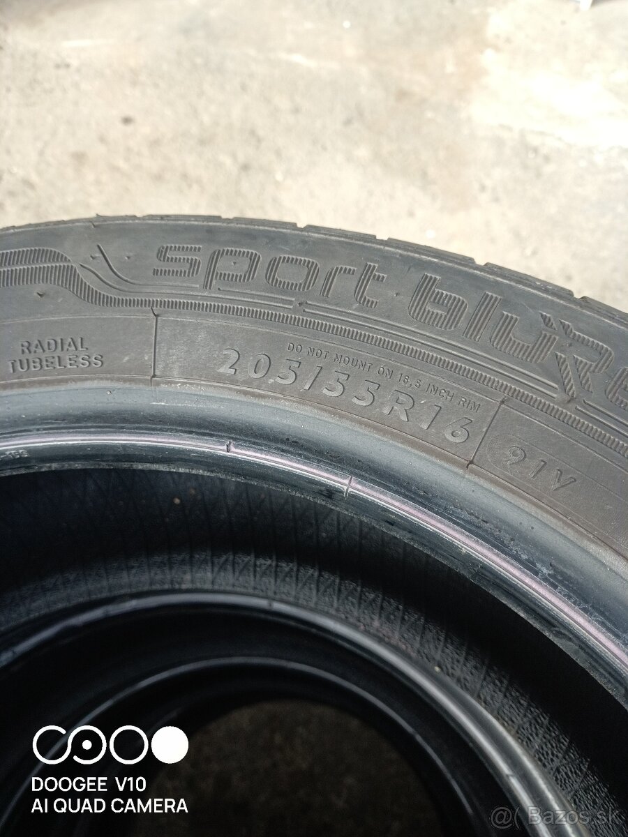 Dunlop 205 55 R16 91v - 3