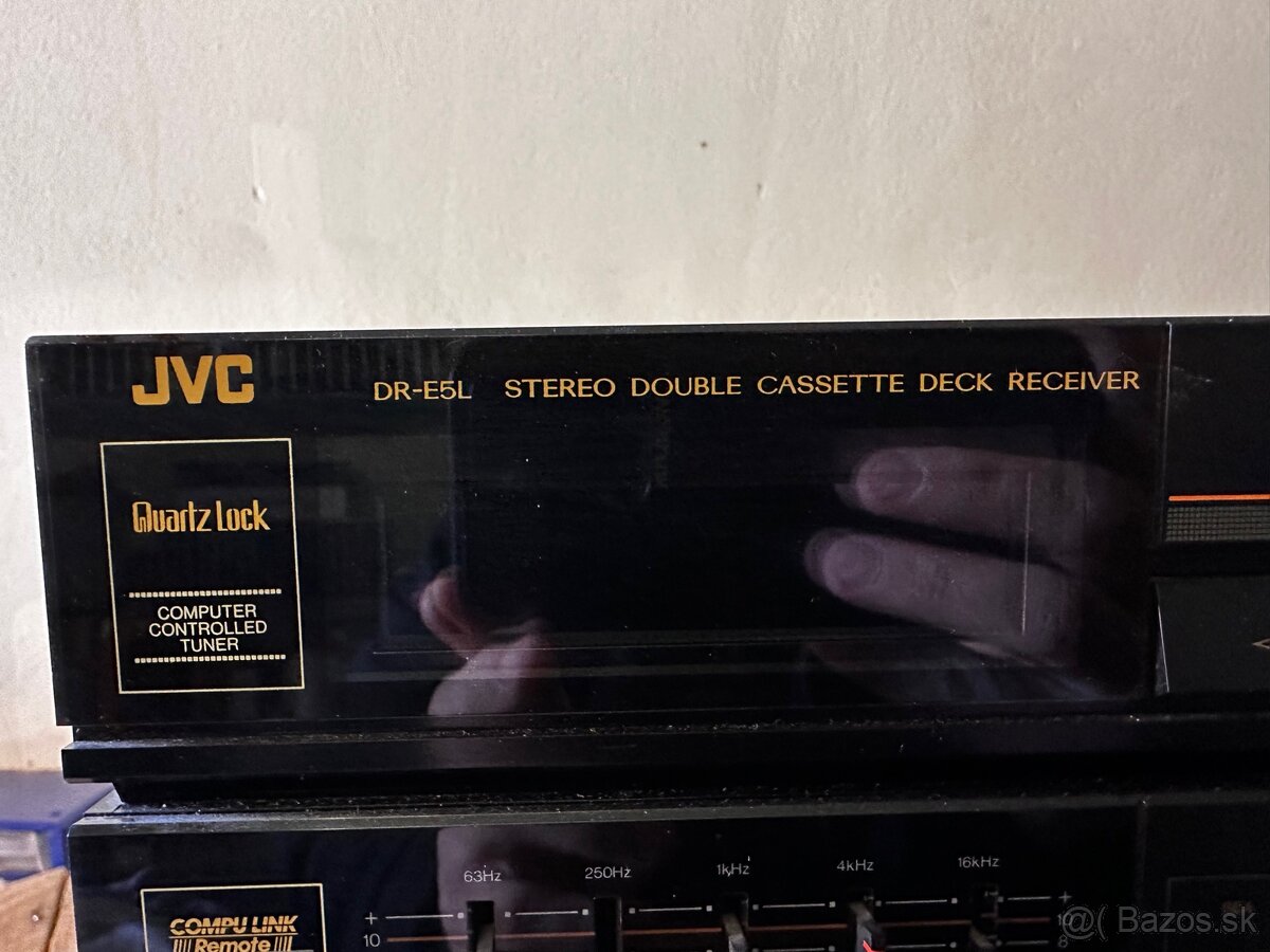 JVC DR-E5L + JVC AL-E11 – retro hi-fi zostava - 3