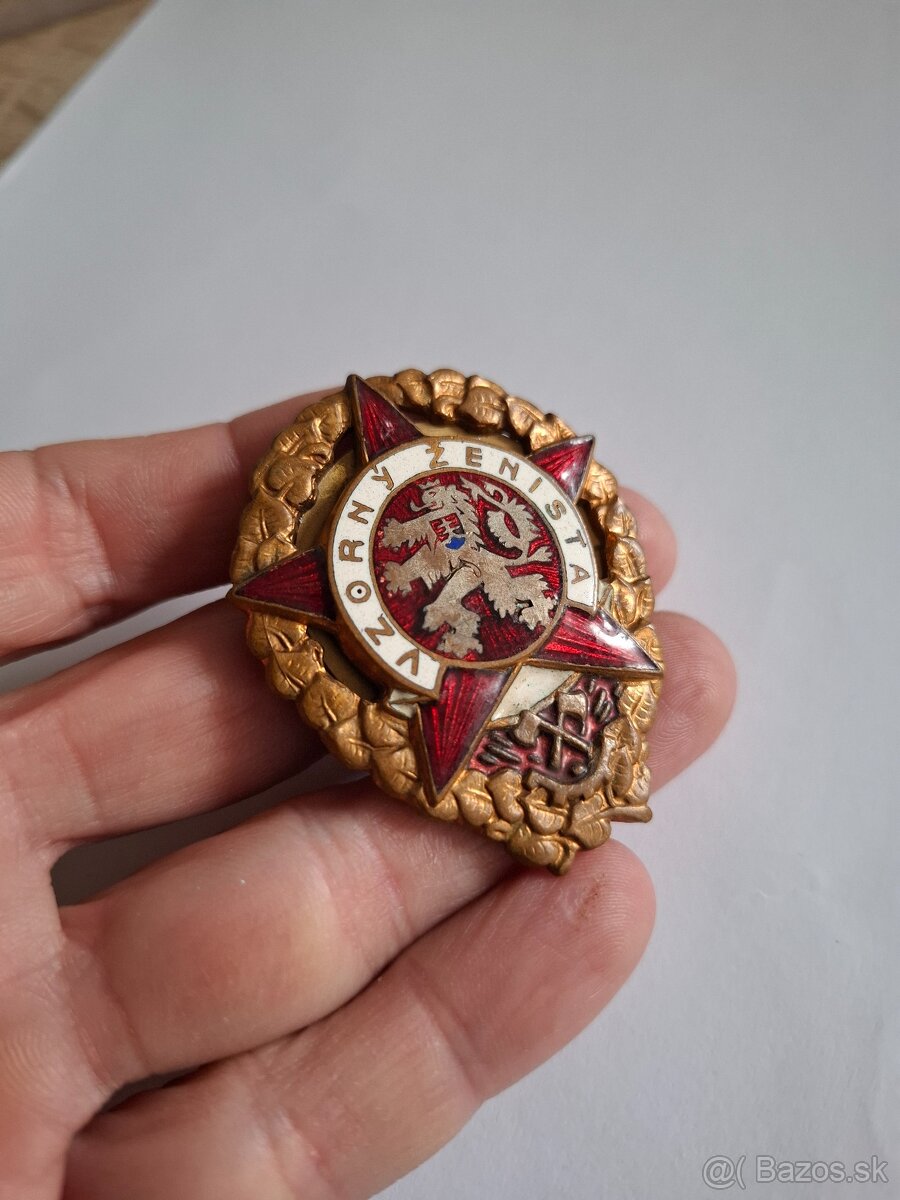 Odznak Vzorný ženista - 3