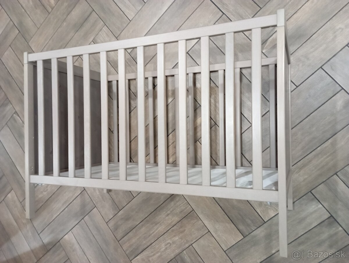 Detská postielka 125 x 67 x 85 cm - 3