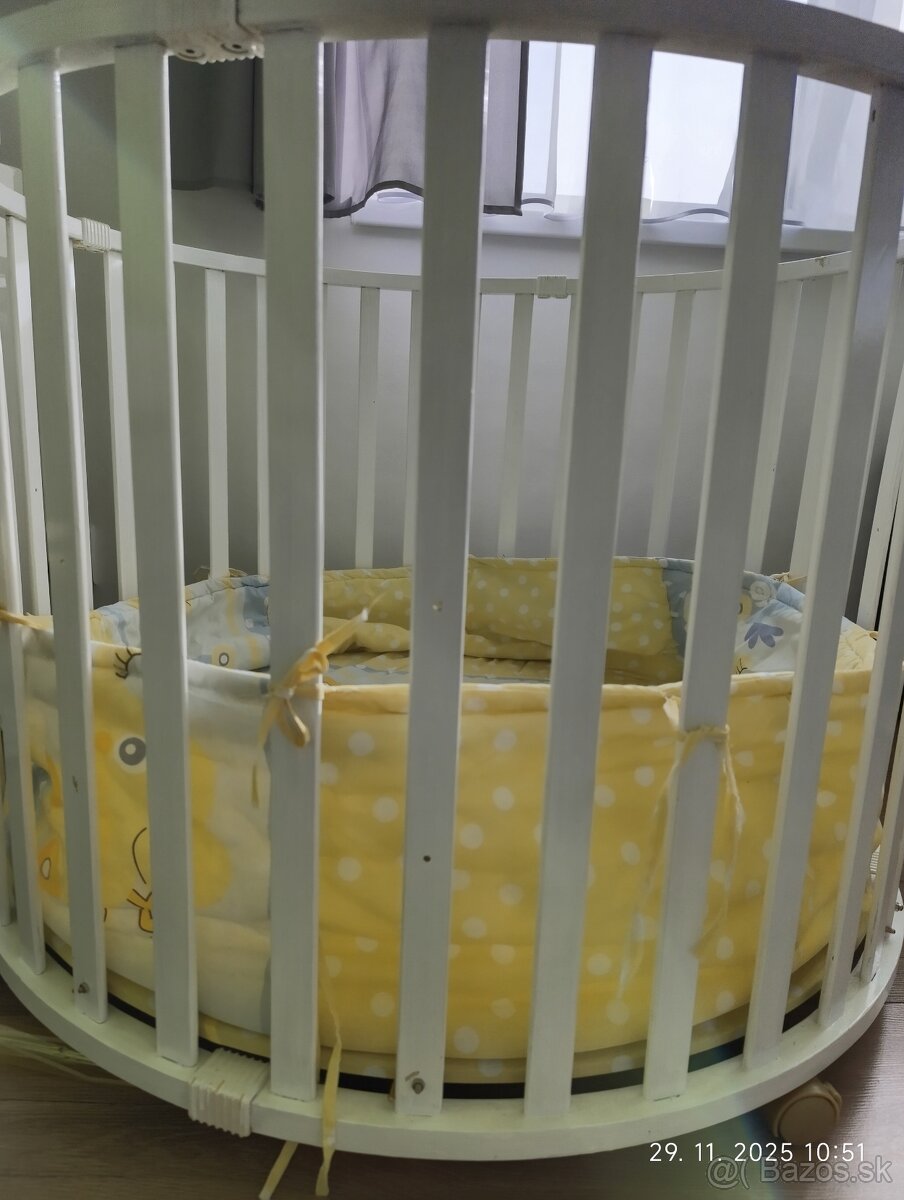 Postieľka a ohrádka 2v1 - 3