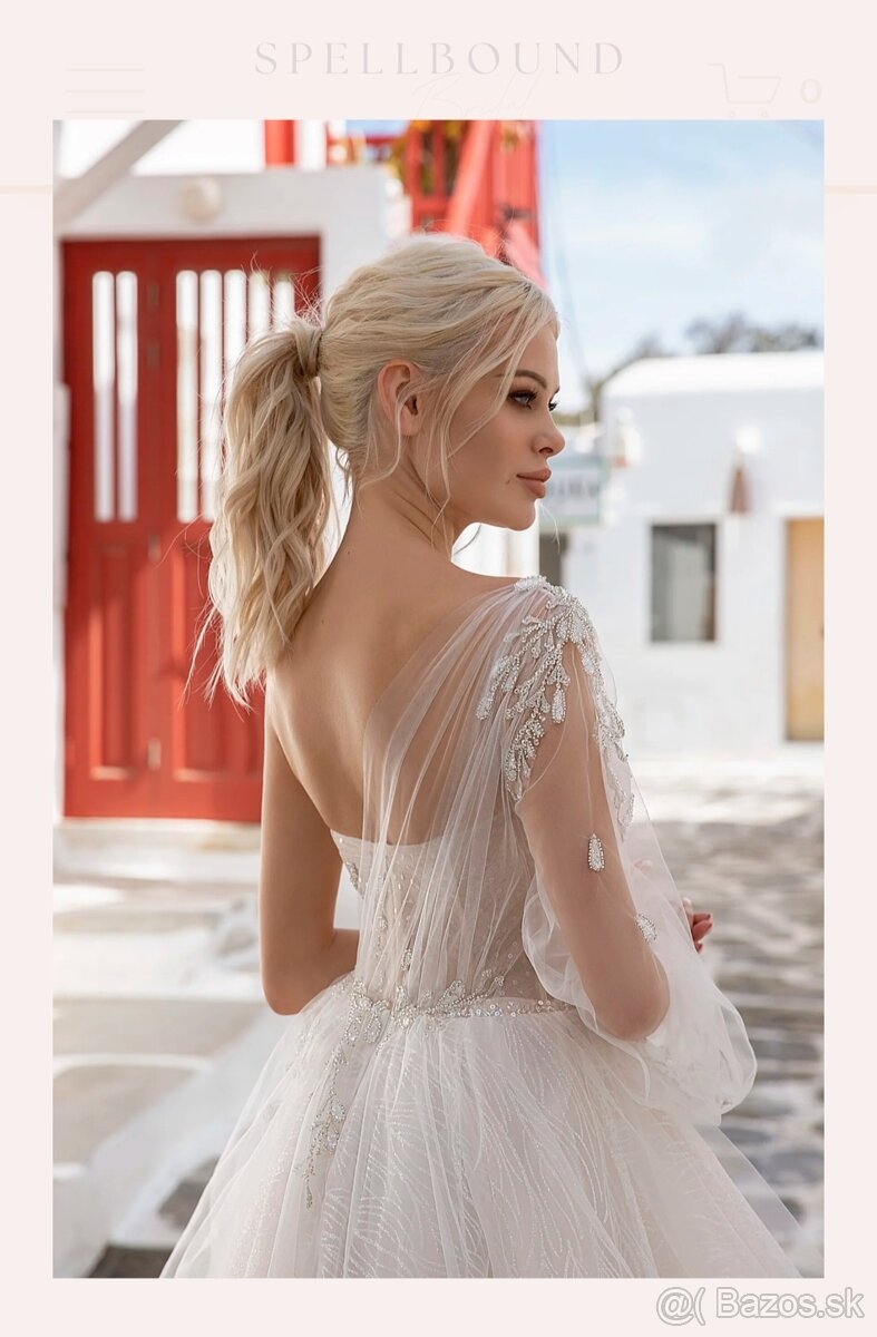 Luxusné Svadobné šaty 38 - 3