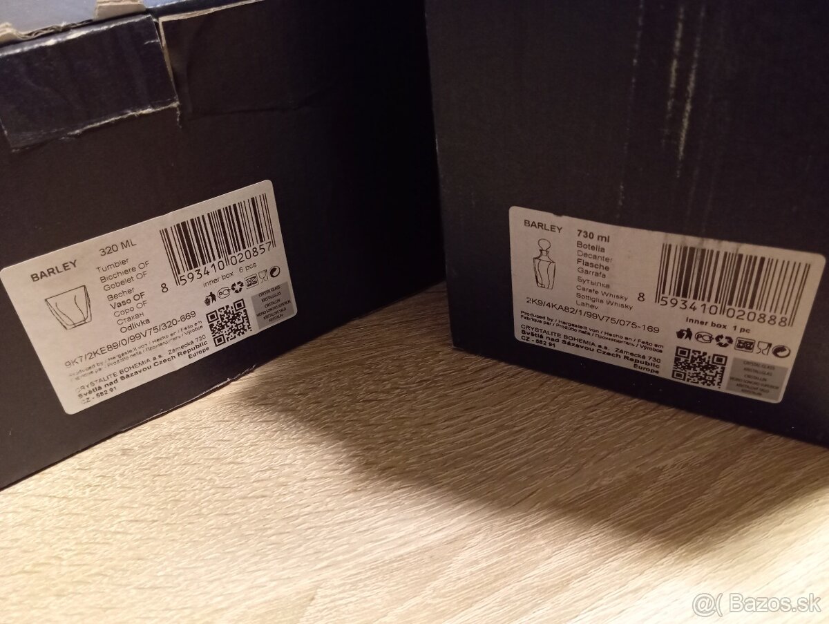 Sada karafa+6 pohárov - 3