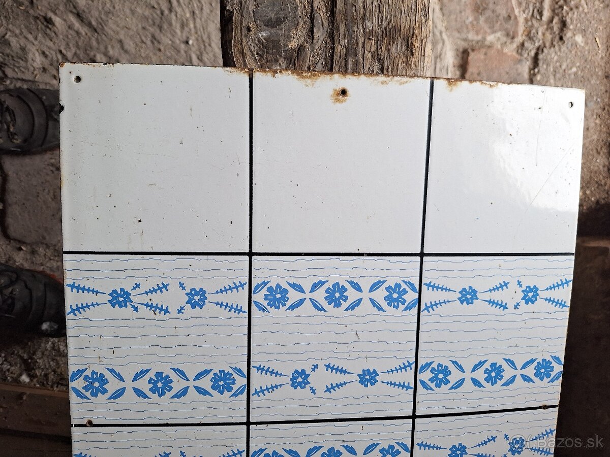Smaltovaný obklad - 3