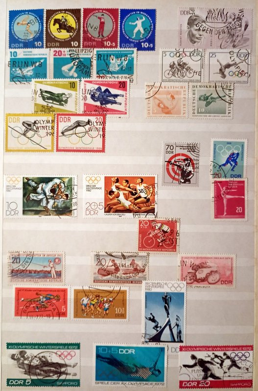 Predám poštové známky DDR - 3