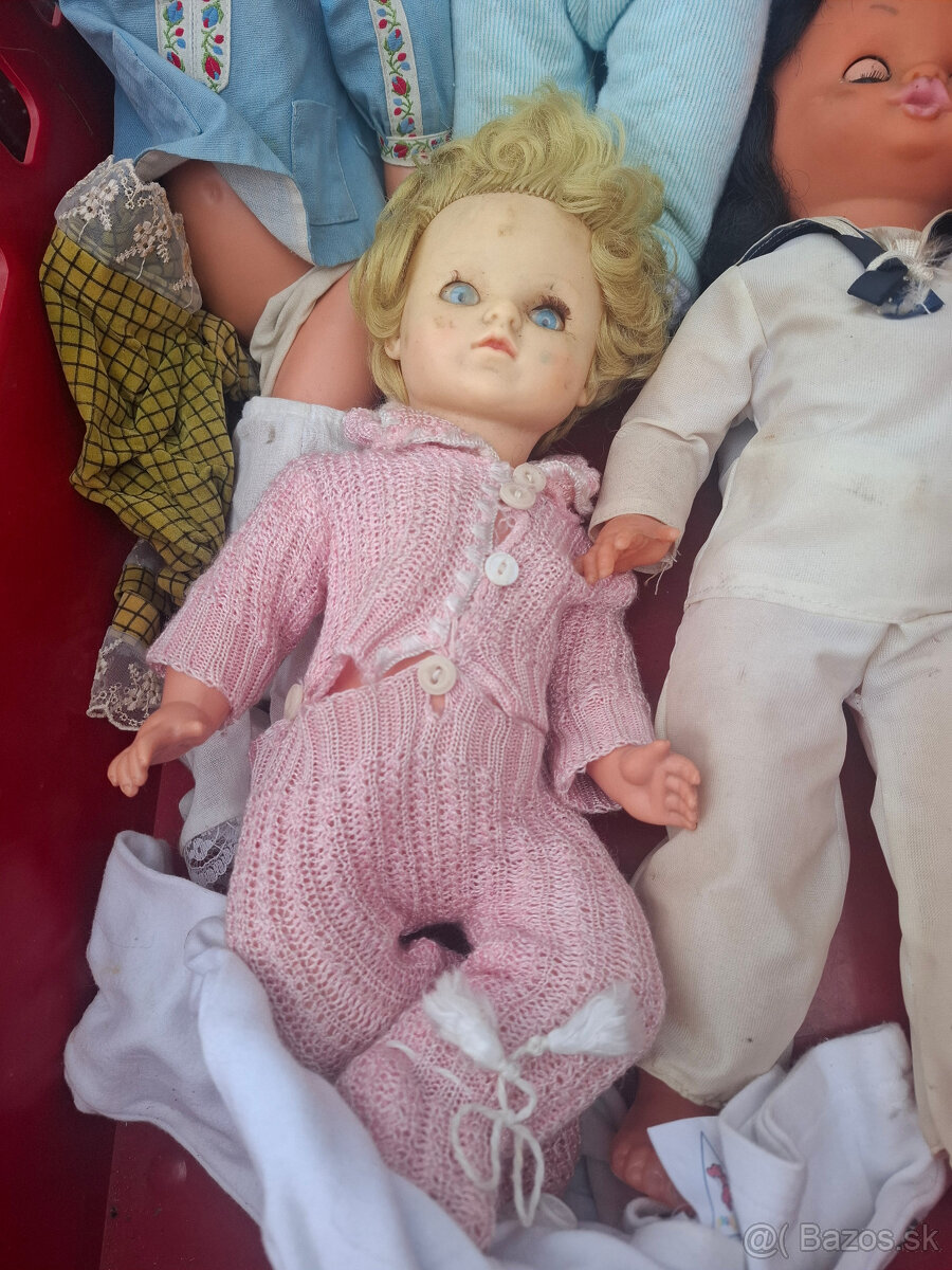 Predám starožitné bábky 7ks 20 € - 3