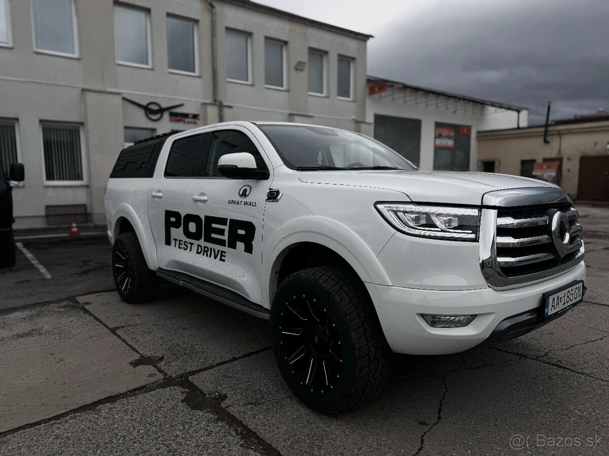 ROBUSTNÉ SUV GWM POER 2.0, 140kW, 8AT, LPG, 8/2021, 30000KM