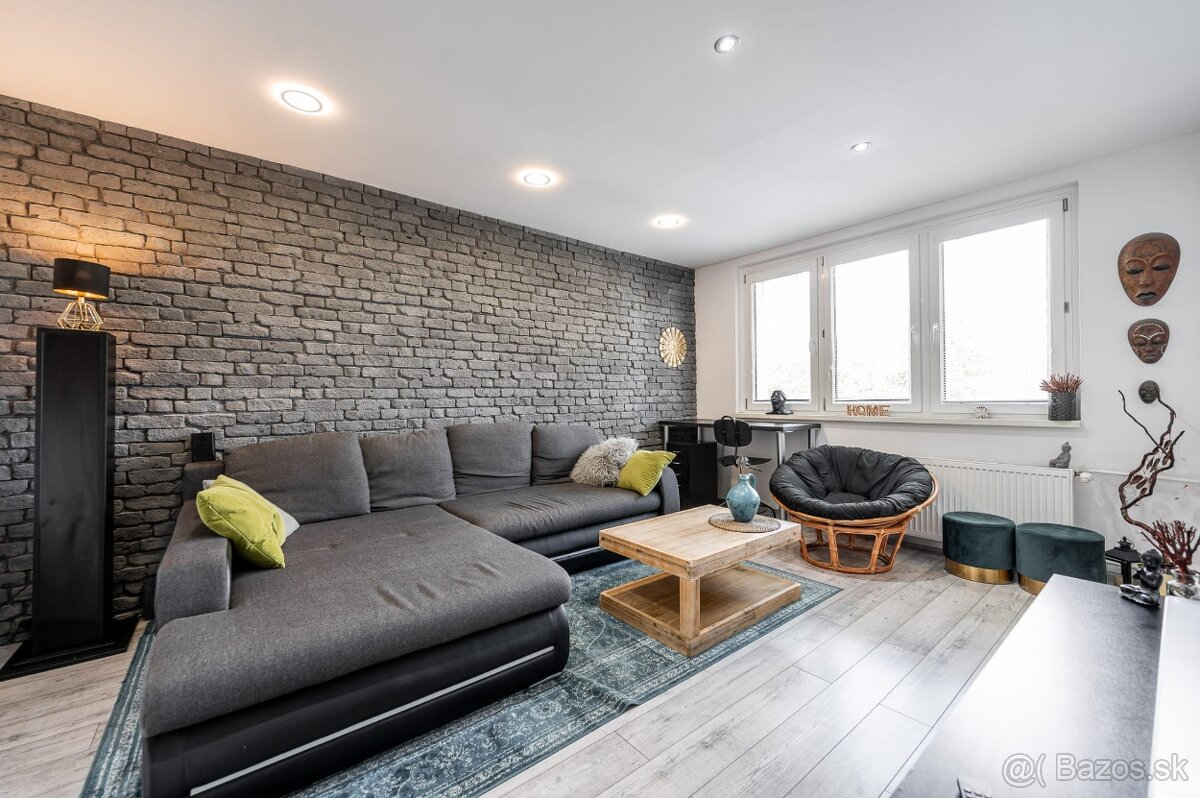 3i byt po kompl. rekonštrukcii, LOGGIA– RUZINSKA ul., TERASA - 3