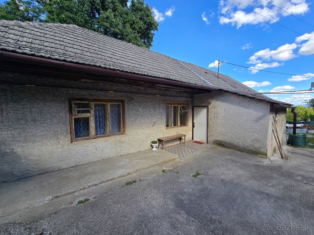 3-izbová chalupa so záhradou a vedľajšou budovou v Hrašnom - 3