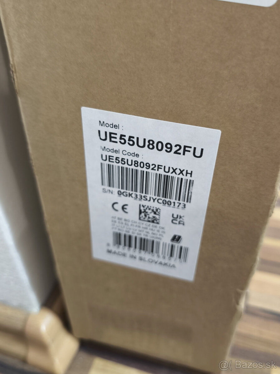 Predám NOVY smart LED TV 55" Samsung UE55U8092 4K Ultra HD - 3