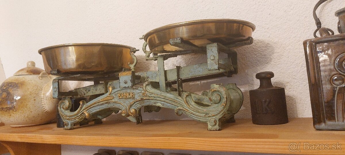 Predám starú váhu zo závažim - 3