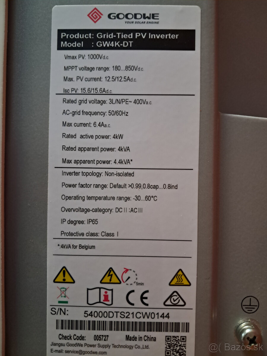 Predám fotovoltaický menič - 3