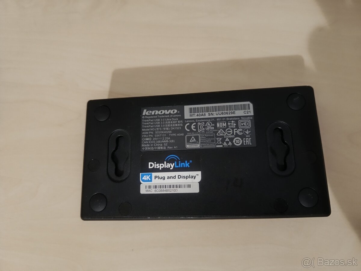 Lenovo USB 3.0 Ultra Dock - 3