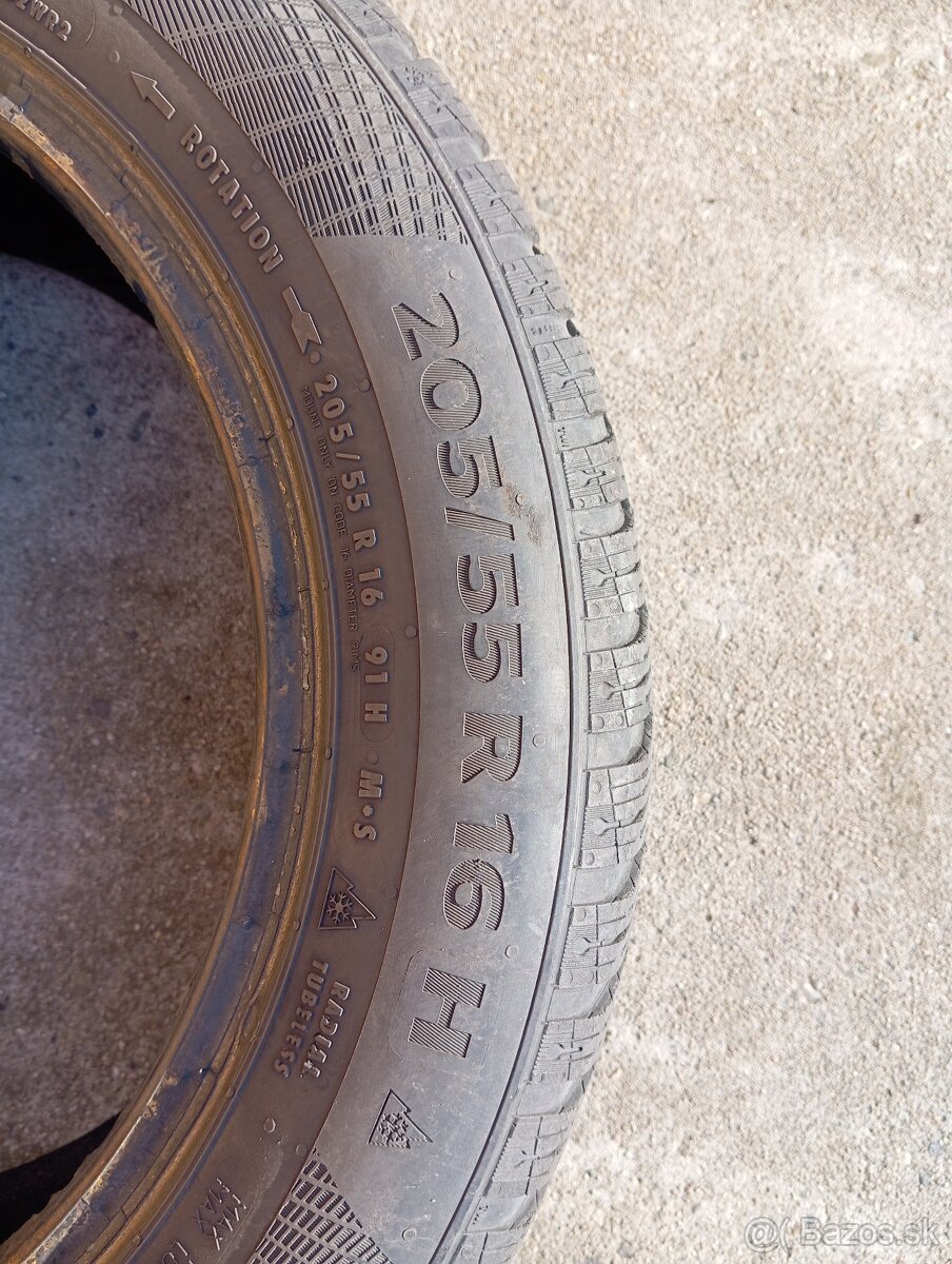 205/55 r16 zimné pneumatiky - 3