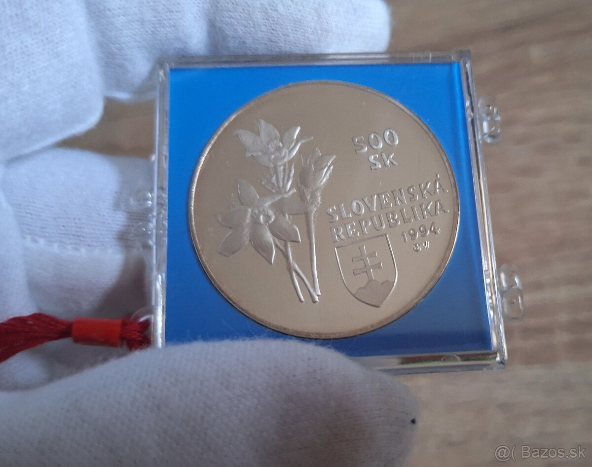 500 sk 1994 NP Slovensky raj Proof - 3