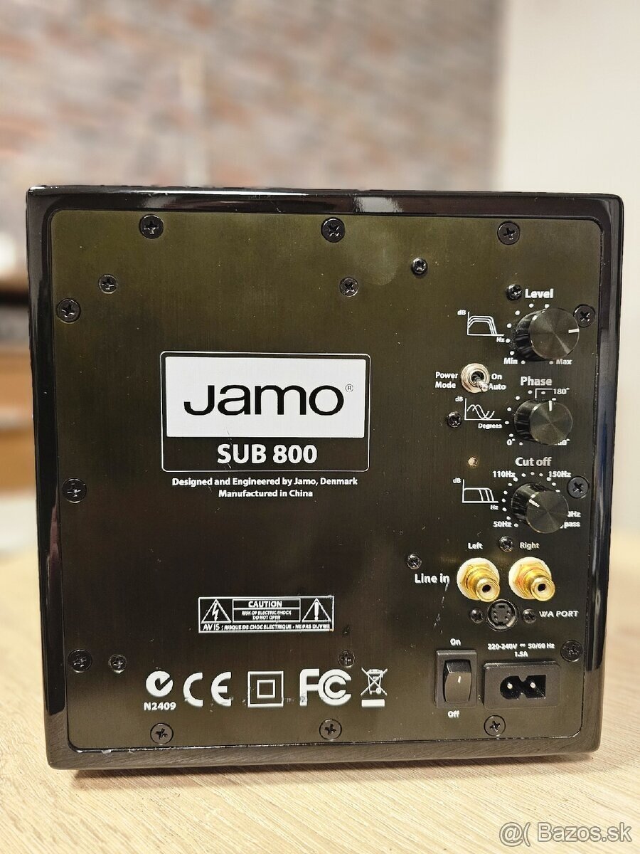 subwoofer JAMO SUB 800 - 3
