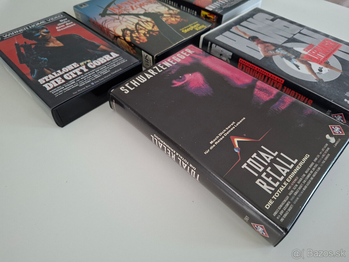 Nemecké originálne VHS videokazety - 3