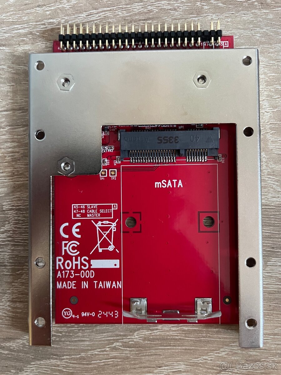 adaptér Renkforce mSATA SSD → IDE - 3