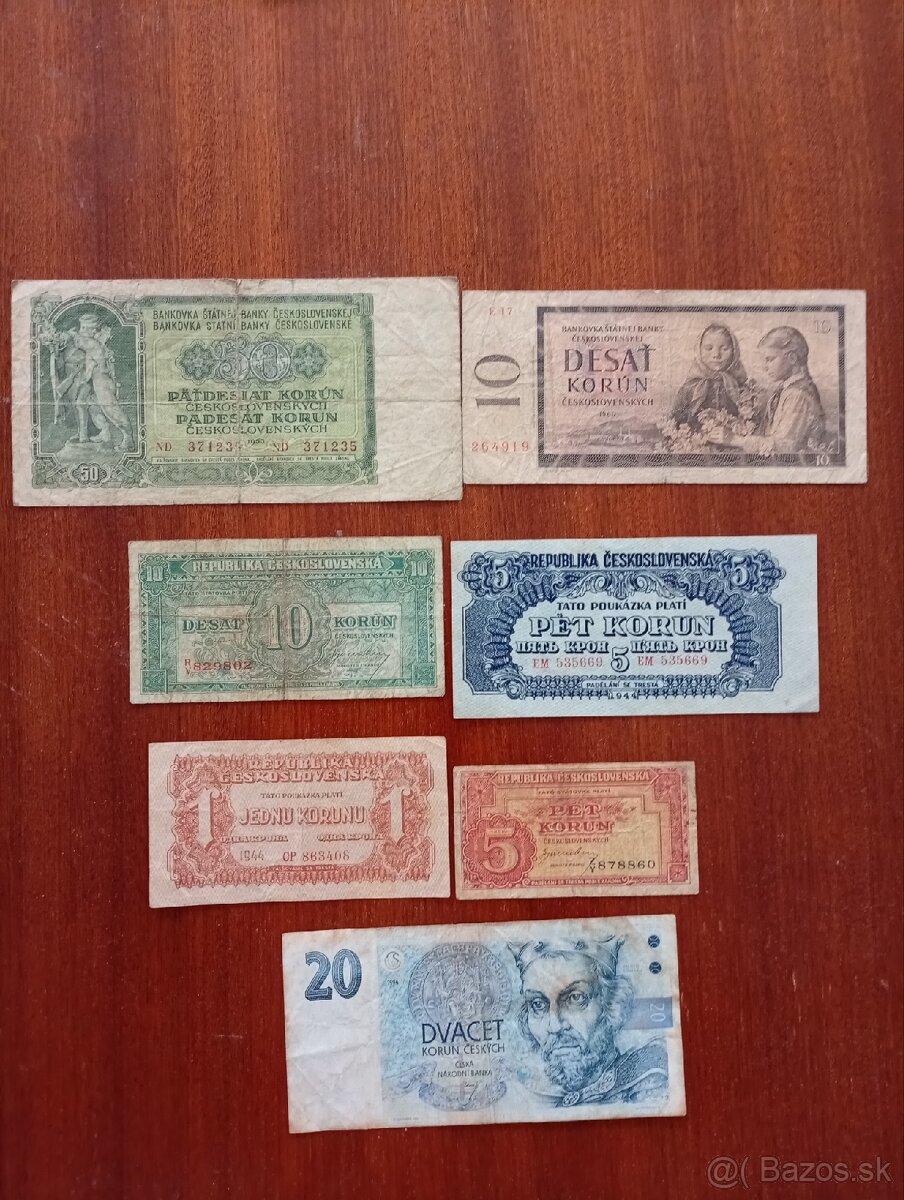 Bankovky Československo - 3