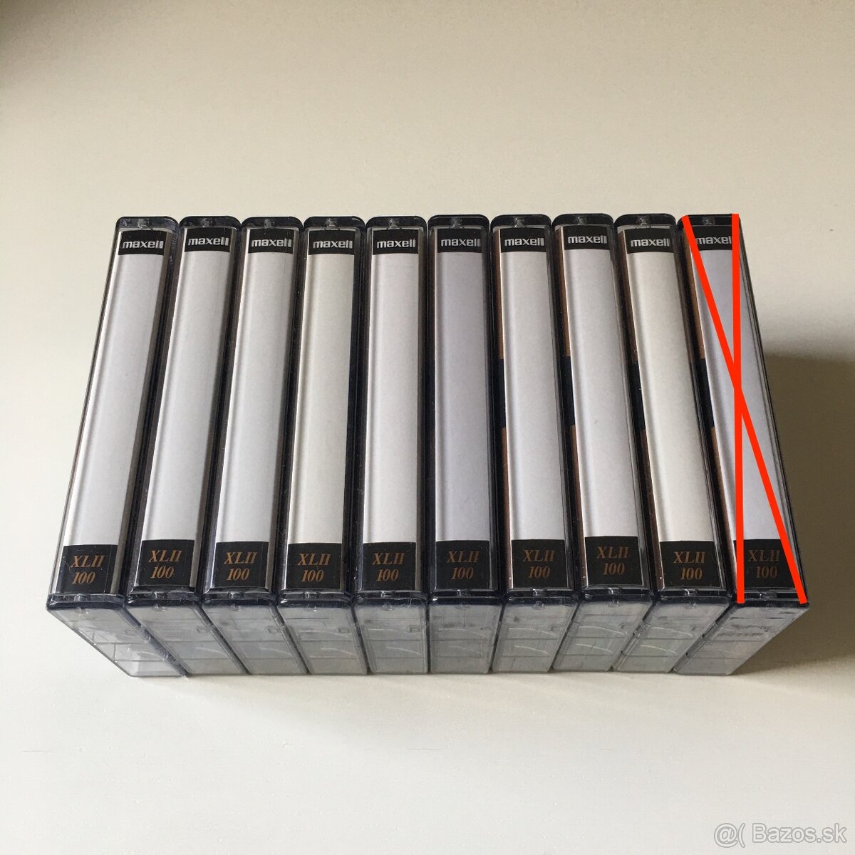 AUDIOKAZETY - MC KAZETY - MAXELL XL II 100 CHROME - 3