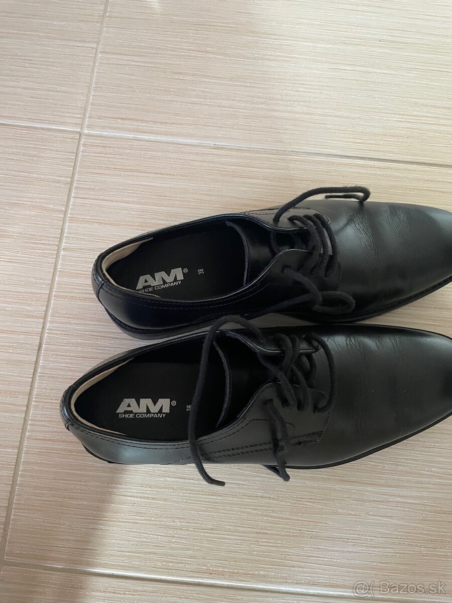 kožené topánky č.38 - 3