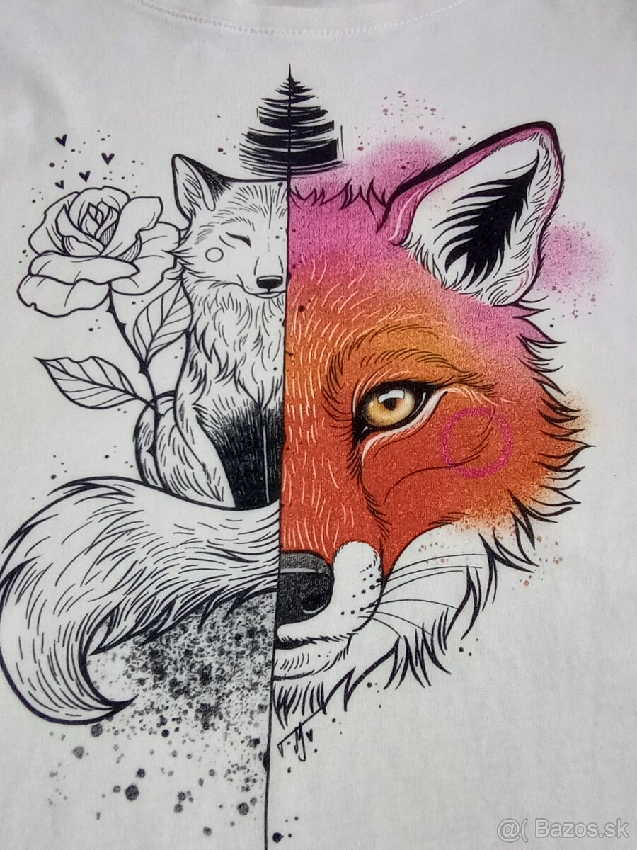 Dámske tričká S a M - 3