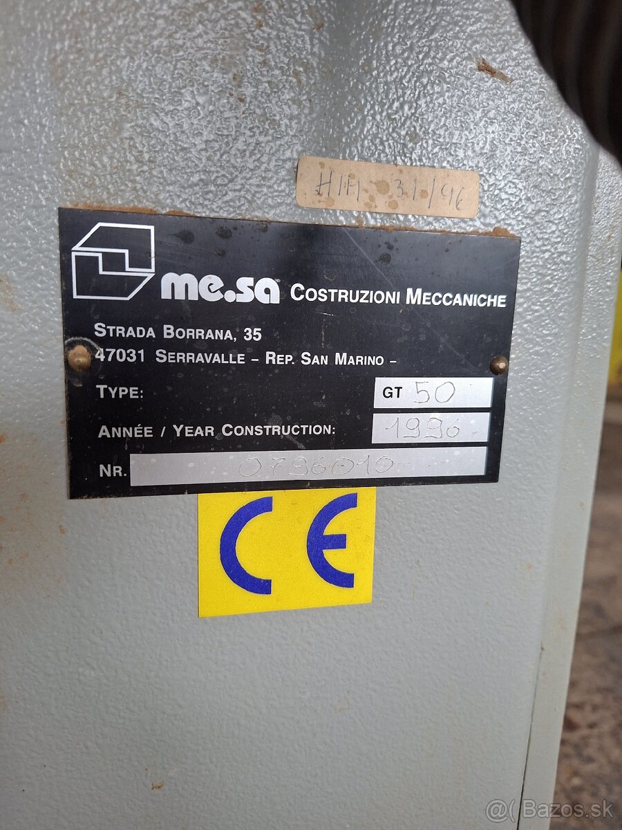 Dlabací stroj ME.SA GT 50S - 3