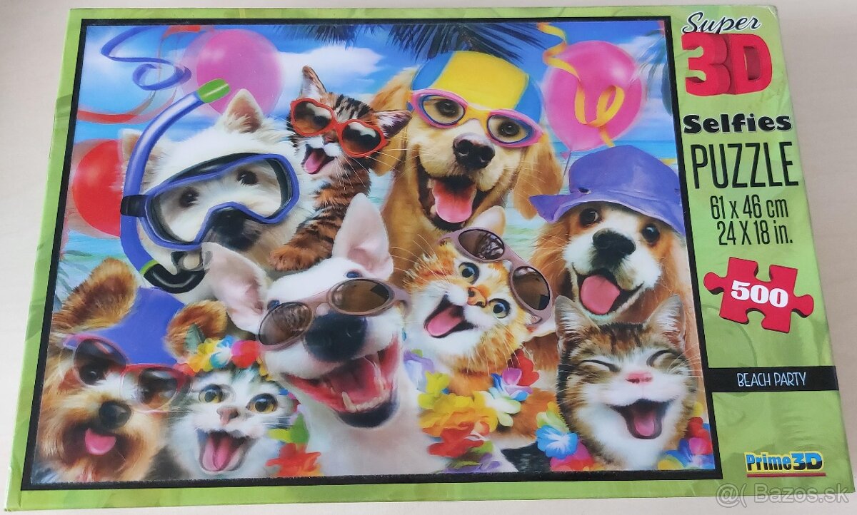 3D stavebnica puzzle 500 dielov - 3