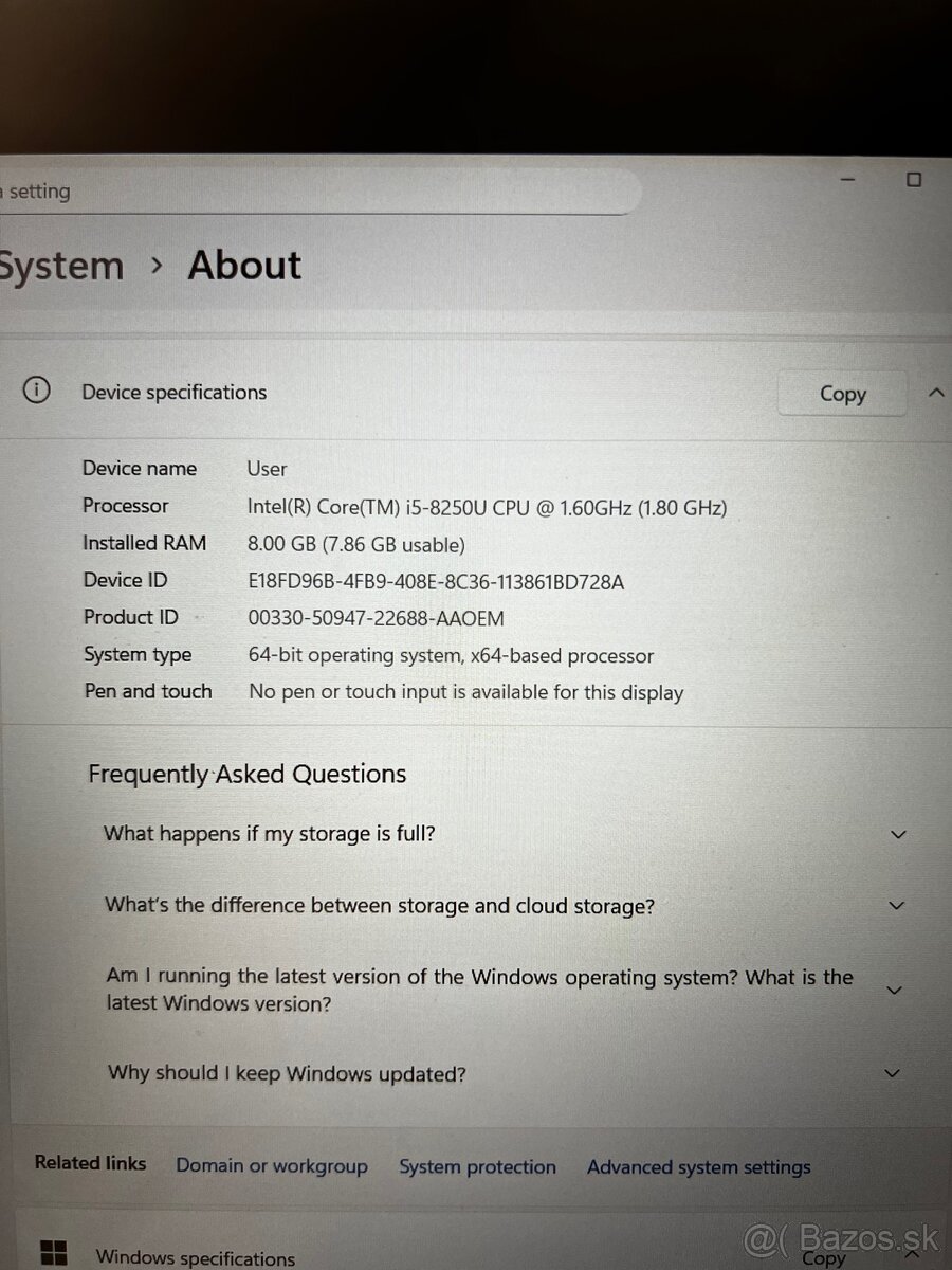 Notebook HP Probook 450G5 - 3