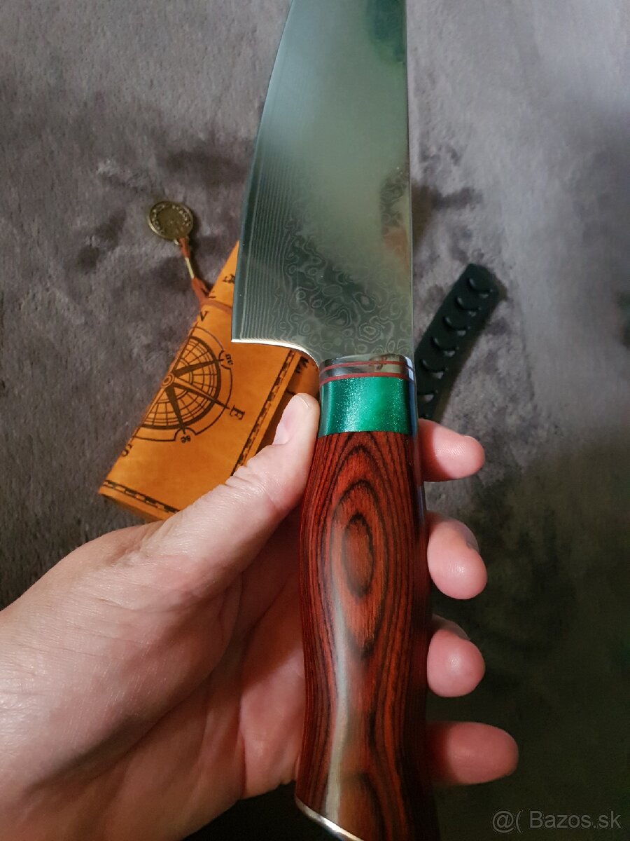 Damaskovy nôž chefknife - 3