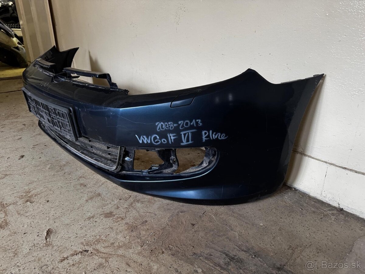 VW Golf VI 6 Rline 2008-2012 predný nárazník - 3
