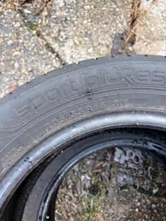 205/55R16 letne Dunlop Sport 2ks - 3