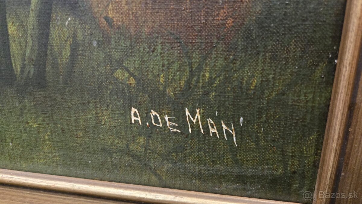 Predám obraz, ANDRE DE MAN - 3
