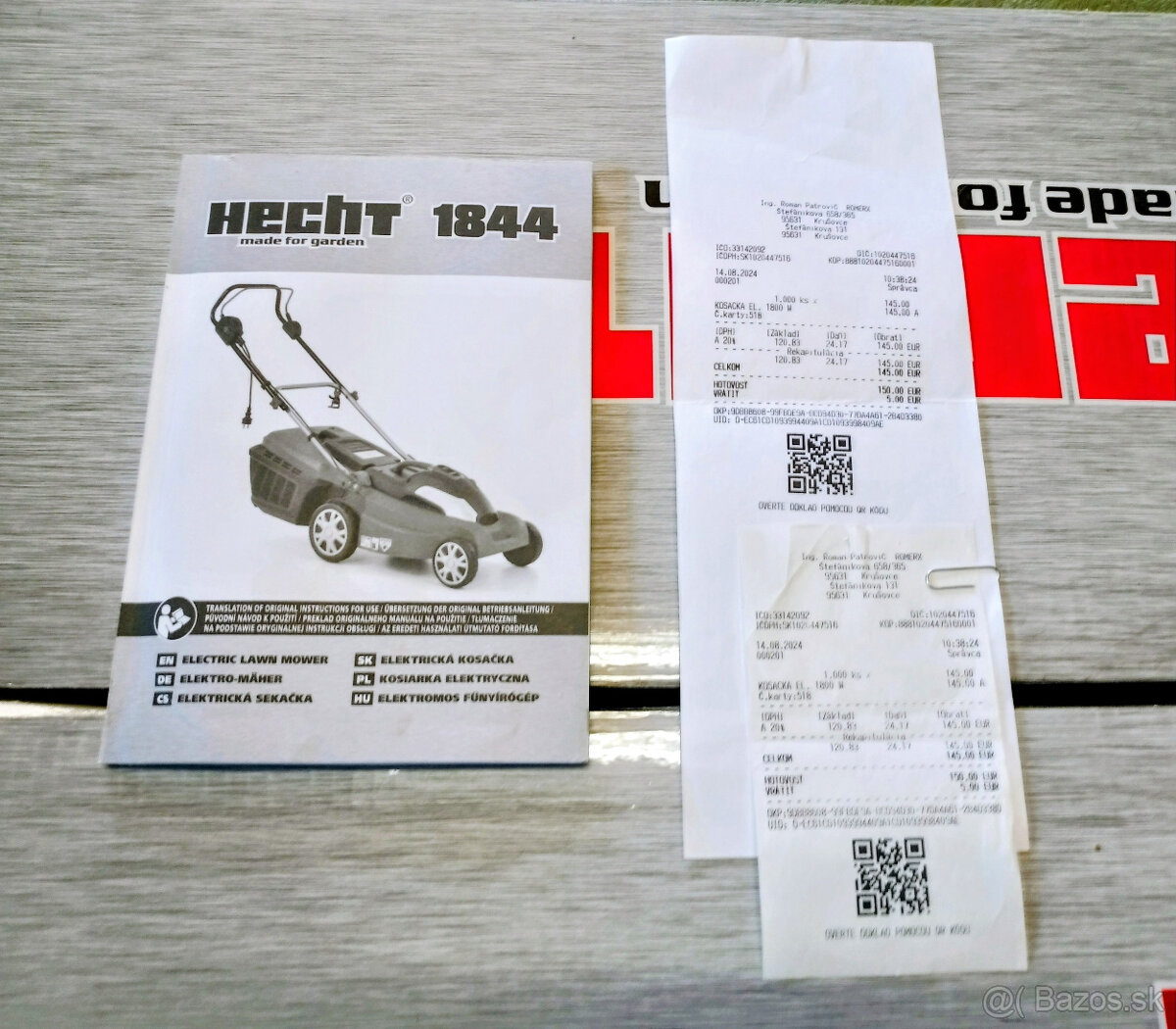 Elektrická kosačka Hecht 1644 - 3