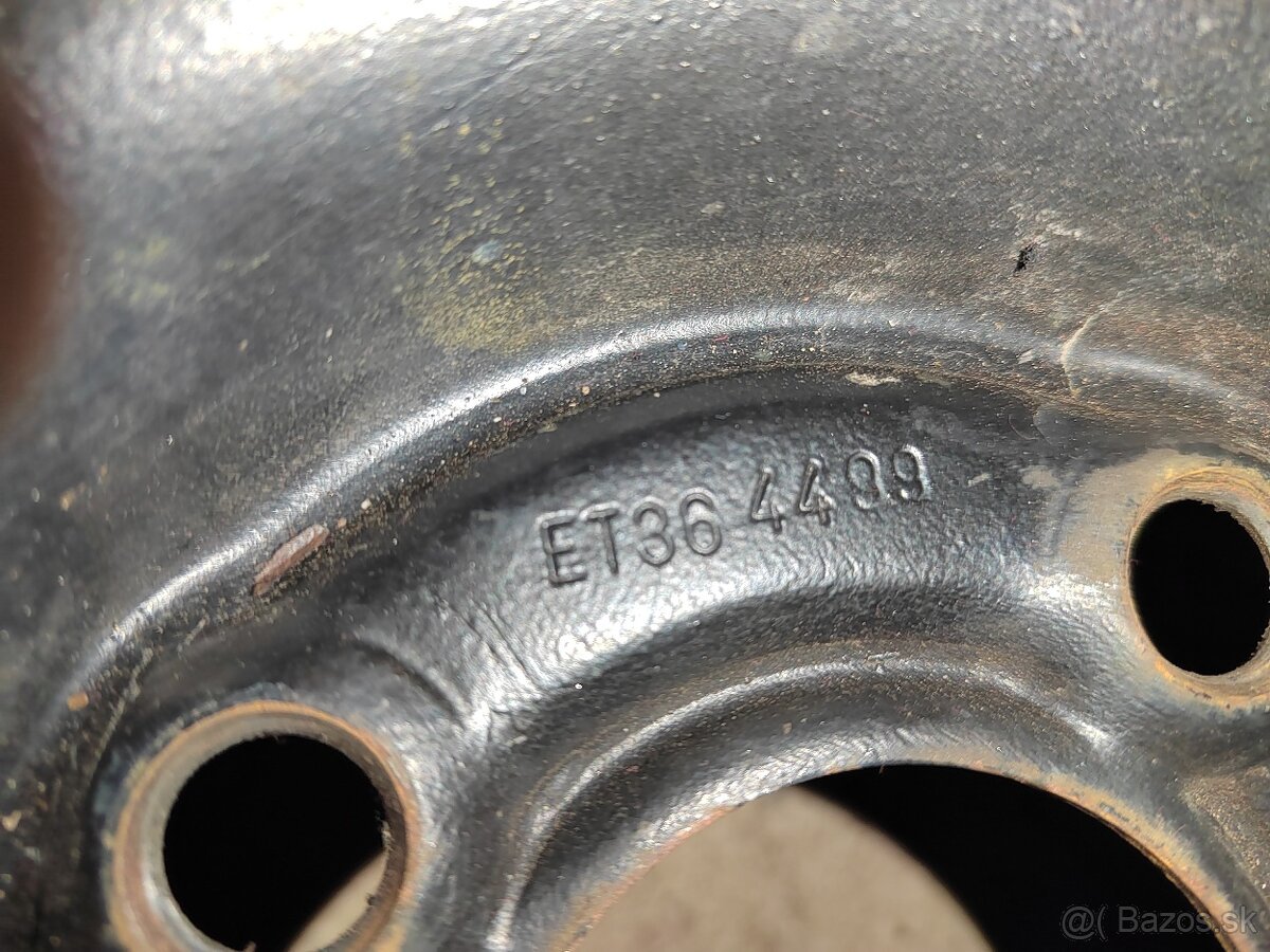 4x100 R14 plechové disky - 3