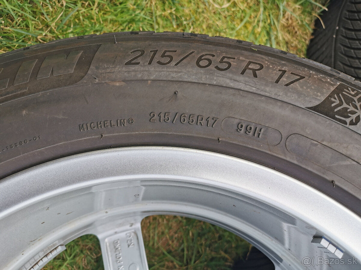215/65 R17 - zimné pneu Michelin (4 ks) 6 mm - 3
