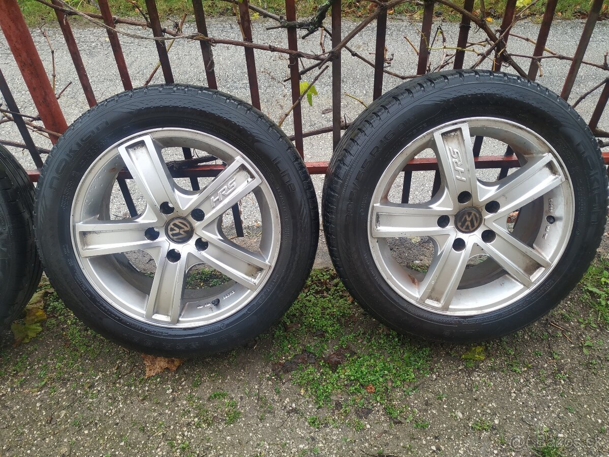 VW Touran ALU disky. 4 kusy. 205/55/R16. - 3