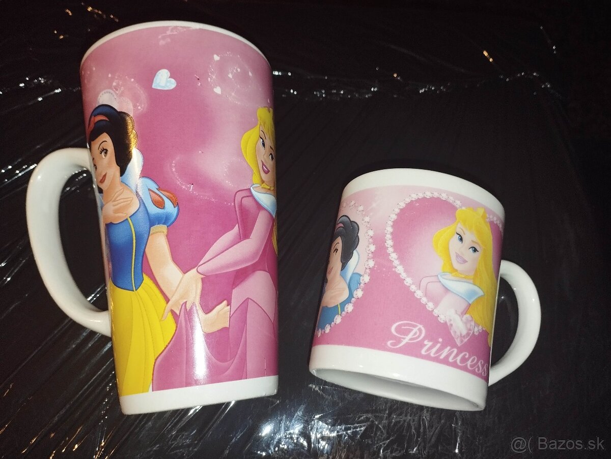 DVD prehrávač s USB, šálky Disney princezné - 3