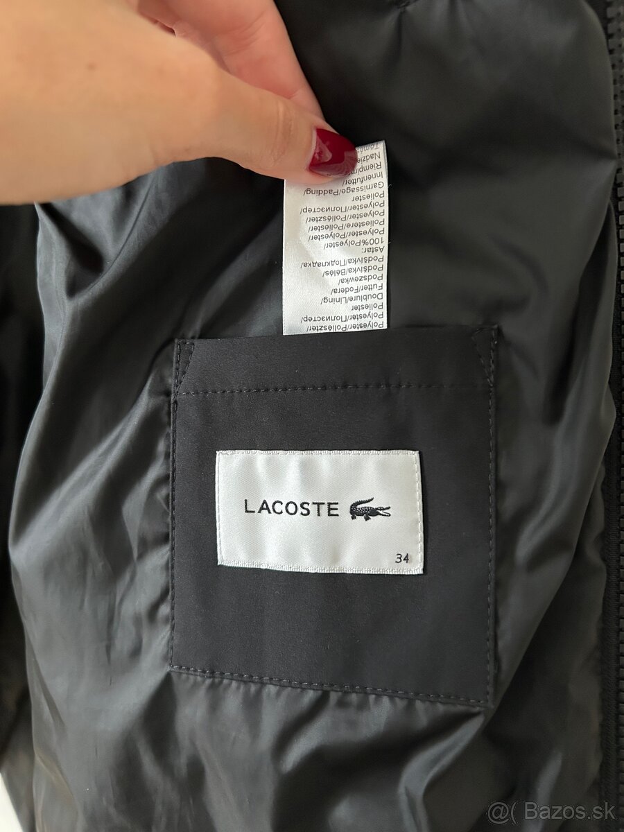 Lacoste páperová bunda XS - 3