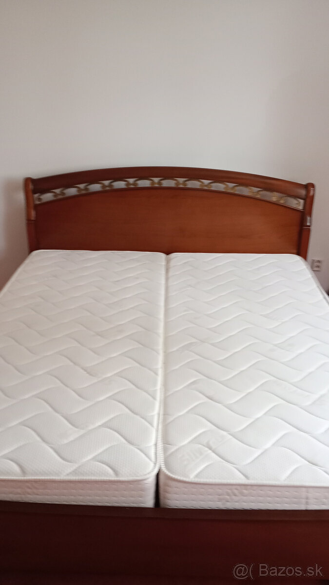 posteľ a komoda z masívu - 3