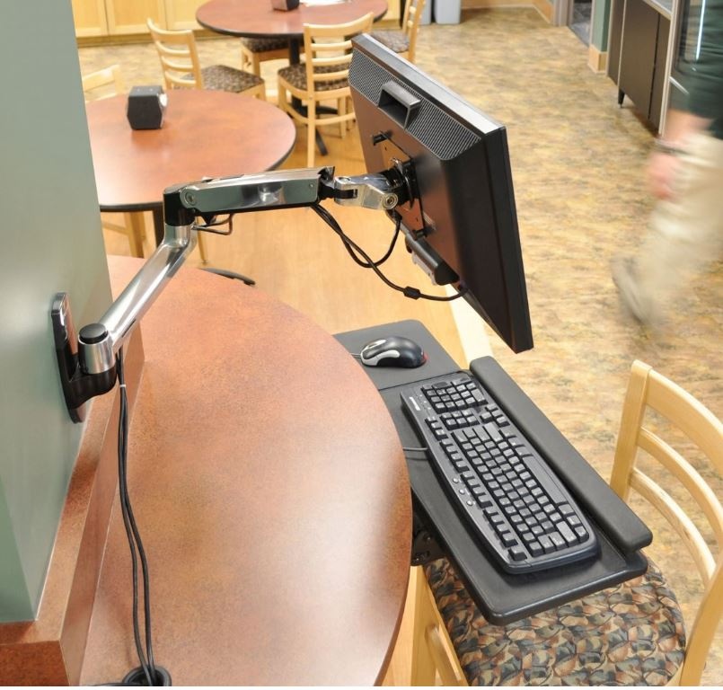 držiaky na LCD monitory - 2 ks - 3